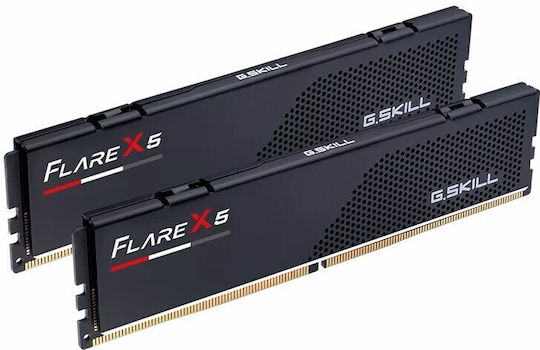 G.Skill Flare X5 128GB DDR5 RAM с 2 модула (2x64GB) и Скорост за Настолен Компютър