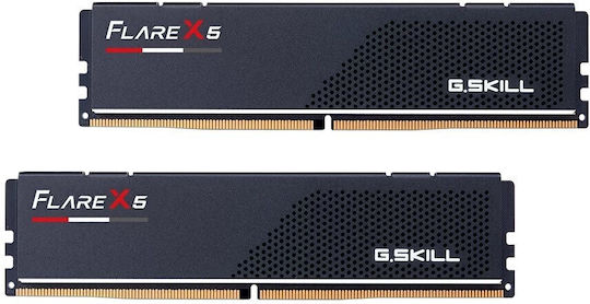 G.Skill Flare X5 128GB DDR5 RAM с 2 модула (2x64GB) и Скорост за Настолен Компютър