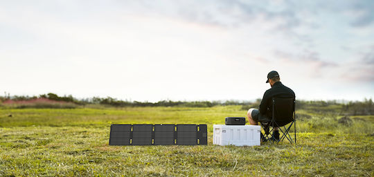 EcoFlow Solar System with River 3 Fan & Solar Panel with USB Charging