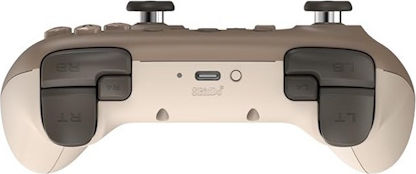 8Bitdo Ultimate 2C Безжичен Геймпад с Хол Ефект Стикове за Android / PC Кафяв