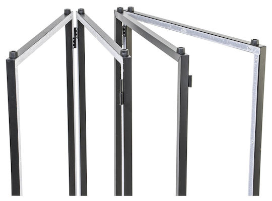 AFX Light FACADE-DJ-STAND Foldable DJ Screen 120 x 70 (4 Panels) Dj Booth