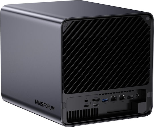 Minisforum NAS N5 Pro NAS με 5 θέσεις για HDD/M.2/SSD και 2 θύρες Ethernet