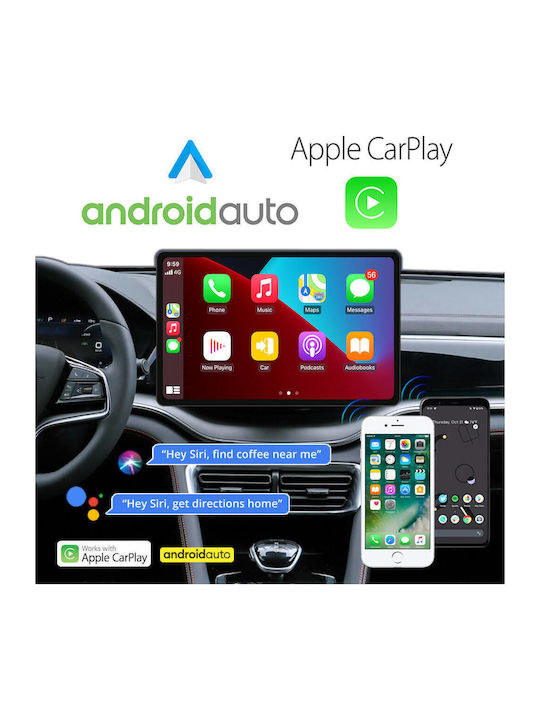 Kirosiwa Ηχοσύστημα Αυτοκινήτου για Nissan Micra 2008-2011 (Bluetooth/USB/AUX/WiFi/GPS/Apple-Carplay/Android-Auto) με Οθόνη Αφής 7"