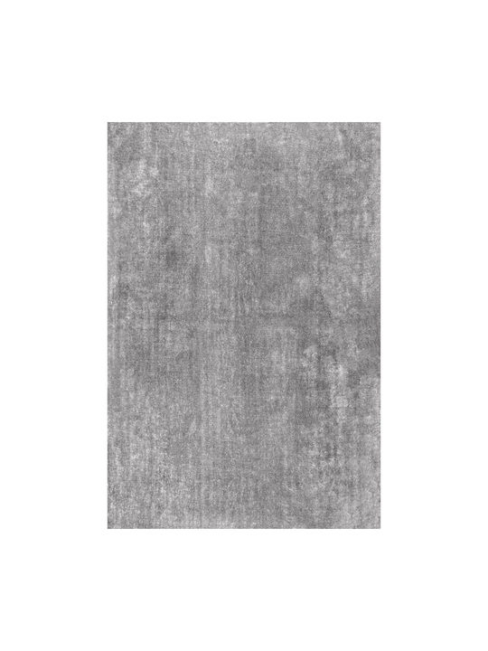 Deluxe Χαλί Ορθογώνιο Γούνινο Γκρι 150x210cm