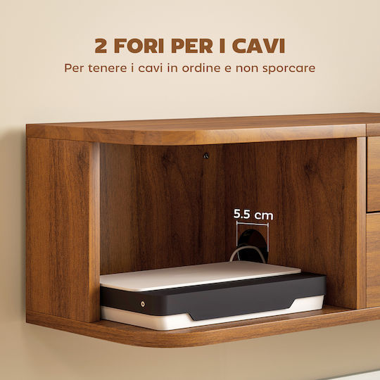 TV-Ständer Karydia M120xP24xH22.4cm