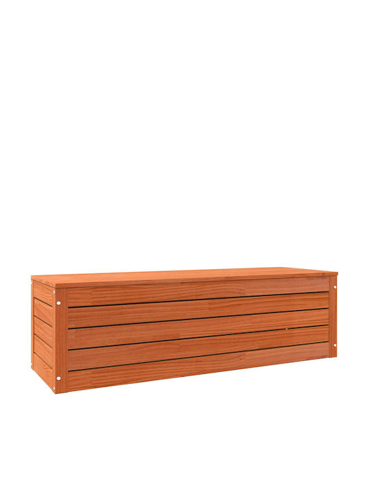 vidaXL Wooden Decorative Trunk Brown 109x36.5x33cm