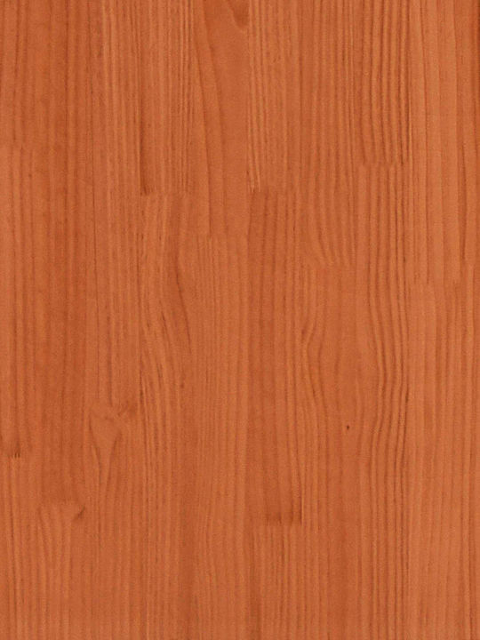 vidaXL Wooden Decorative Trunk Brown 109x36.5x33cm