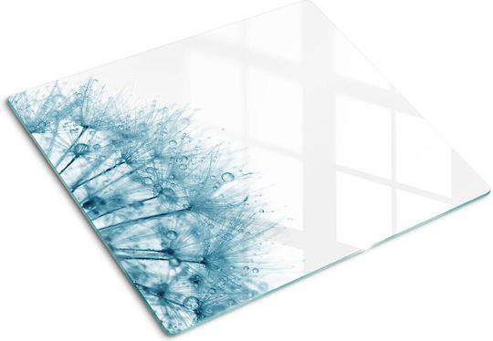 Placă De Bucătărie Din Sticlă Modernă Sticlă Temperată Păpădie 60x52 Cm Placă De Bucătărie Din Sticlă Modernă Sticlă Temperată Păpădie 60x52 Cm