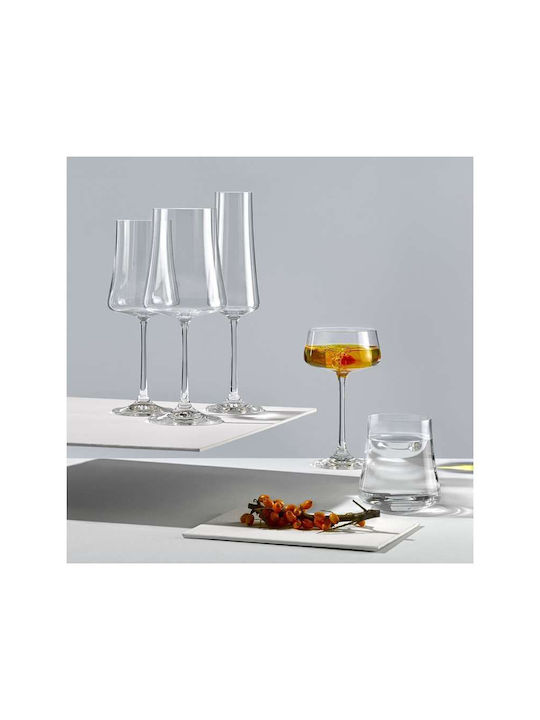 Bormioli Rocco Set of Glasses for White and Red Wine made of Glass in Red Color Stemmed 460ml 6pcs