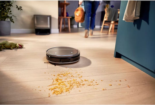 Philips HomeRun 9000 Series Прахосмукачка Робот с Лазерно Картографиране и Всмукателна Мощност 8000Pa Сребрист