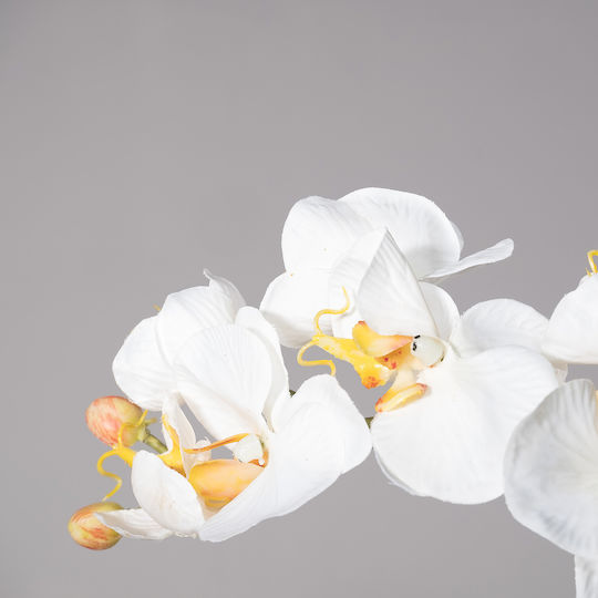 Supergreens Dekorative Künstliche Blumen & Pflanzen Orchidee Weiß 75 cm 7-0323