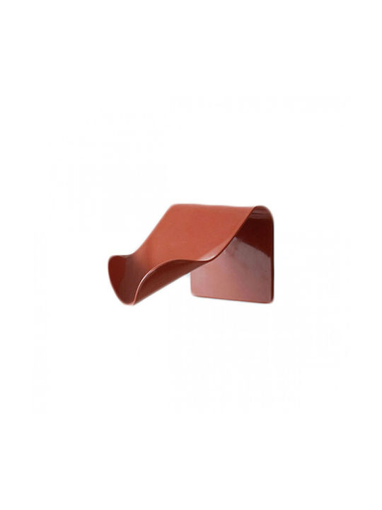 Dream House Plastic Soap Dish Wall Mounted Red