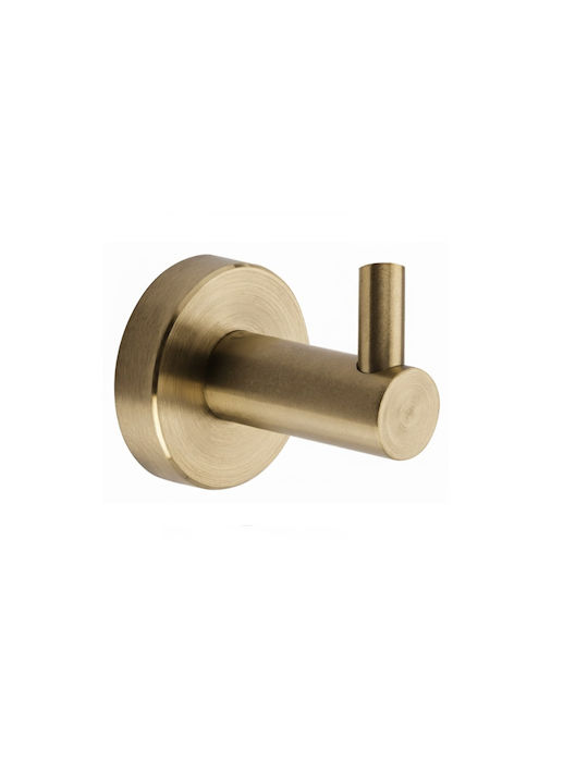 Μονό Άγκιστρο Bronze Art Σειρά Inox304 3130-41 Bronze Mat