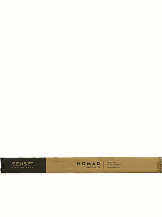 Γραφείο Gaming Nomad Ξύλινο Μαύρο 140x60εκ.
