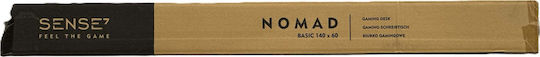 SENSE7 Spielbüro Nomad Basic Glas Czarne 140x60cm