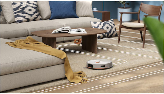 Philips HomeRun 5000 Series Прахосмукачка Робот с Картографиране Лазер и Всмукателна Мощност 10000Pa Бежова