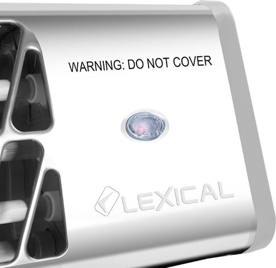Lexical Quartz Wall-Mounted Heater with Thermostat 1200W