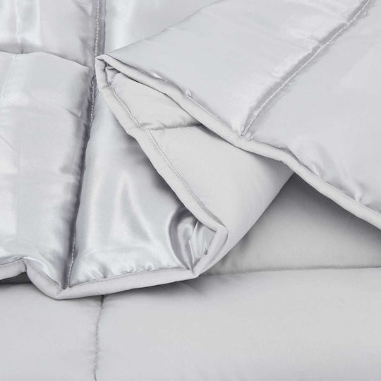vidaXL Double 200x155cm Silver vidaXL Double 200x155cm Silver