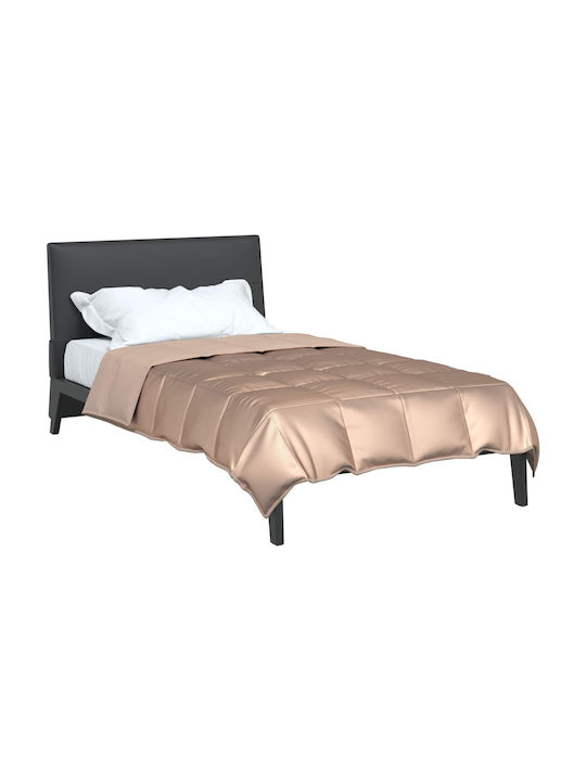 vidaXL Doppelbettdecke 200x140cm Gold