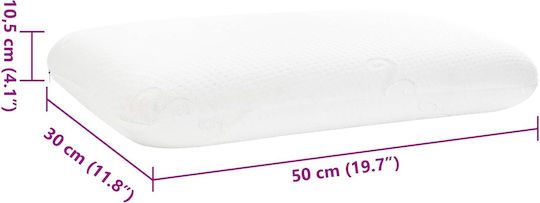 vidaXL Kopfkissen Polyester 50x10,5cm