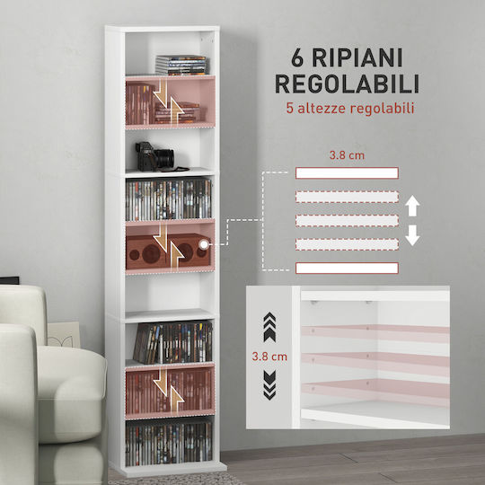 HomCom Επιδαπέδια Θήκη 260 CD 33x24x140cm