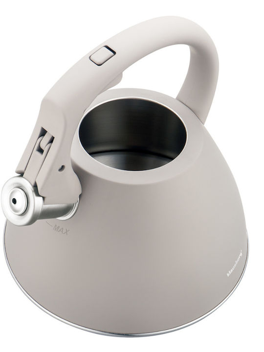 Klausberg Βραστήρας Ανοξείδωτος Μπεζ 2500ml