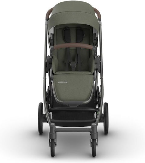 UPPAbaby Cruz V3 Adjustable Triplet Stroller Suitable for Newborn Meadow Green