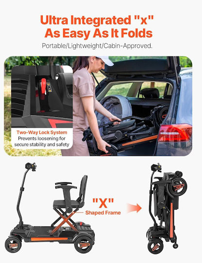 Vevor Vevor Folding Wheelchair Scooter