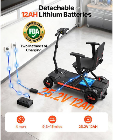 Vevor Vevor Folding Wheelchair Scooter