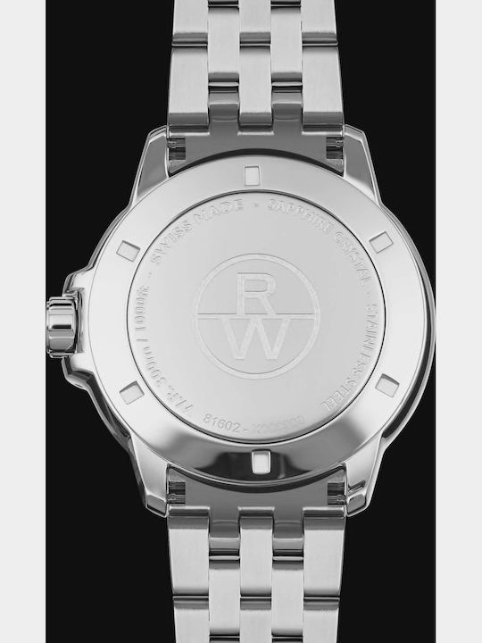 Raymond Weil Tango Ρολόι Μπαταρίας με Μεταλλικό Μπρασελέ