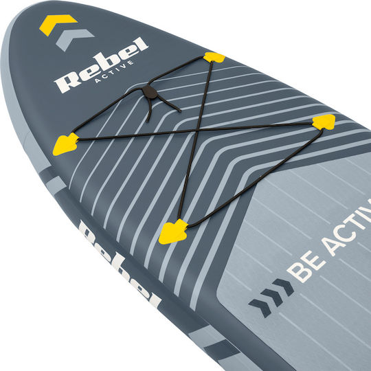 Trizand Rebel Active Aufblasbar SUP Board mit Länge 3.05m Gray