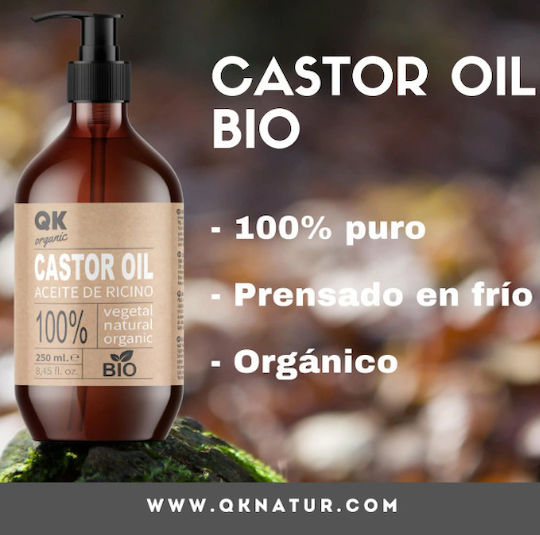 QK Natur Bio Castor Oil 250ml