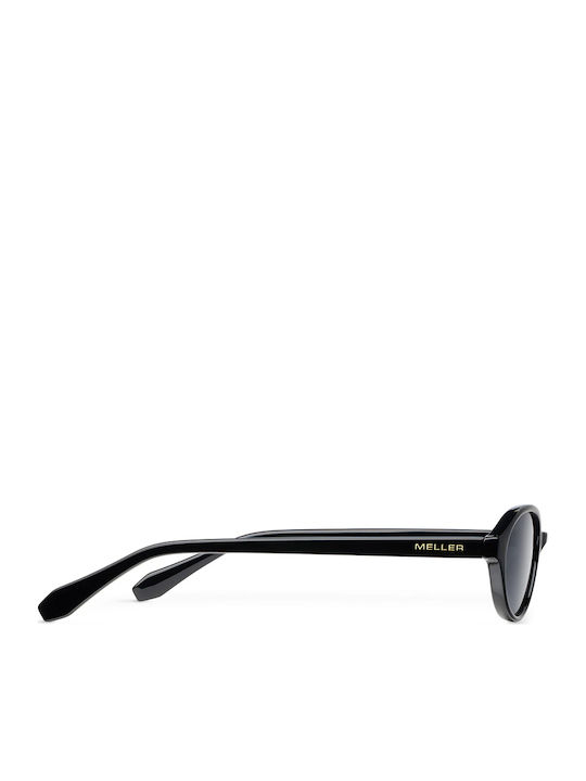 Meller All Unisex Sunglasses with Black Frame and Black Lens IFU-TUTCAR