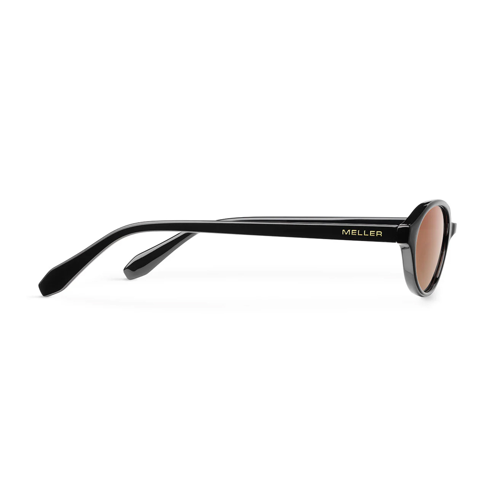 Meller Ifu Unisex Sunglasses With Black Frame And Black Lens IFU