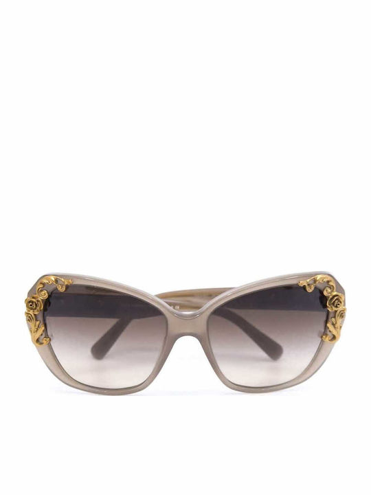 Dolce & Gabbana Unisex Sunglasses With Beige Frame And Brown Lens DG4167 267913