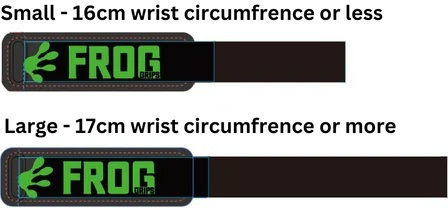 Frog Grips Weightlifting Wristbands 2pcs