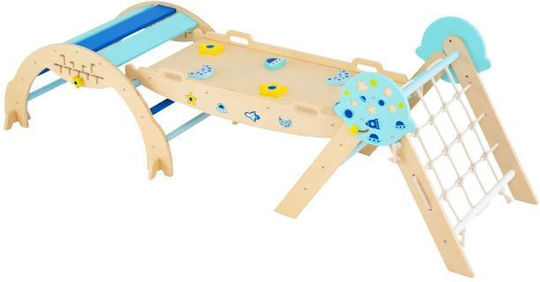 Costway with Tunnel 56x204x53cm. Blue