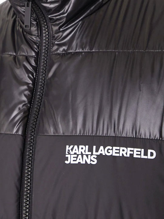 Sleeveless Jacket Puffer Black