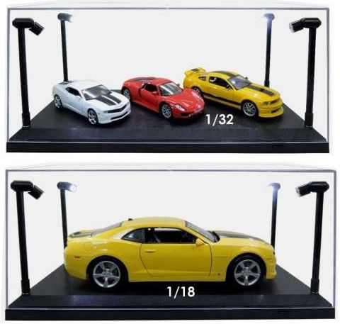 Vitrina Plexiglas Cu Leduri 1:18 Triple9