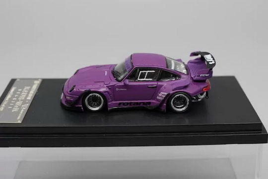 Statische Modelle Auto Porsche Rwb 993 Neu Mattlila 1:64 Street Weapon
