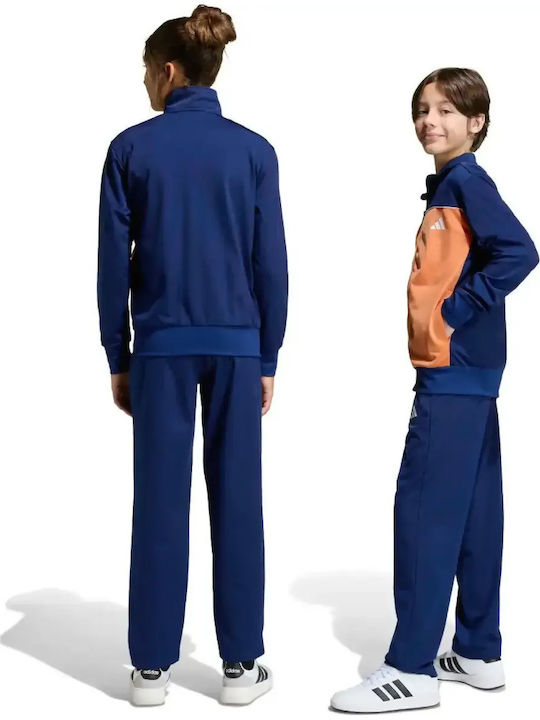 Παιδικό Σετ Φόρμας Navy Μπλε Tricot
