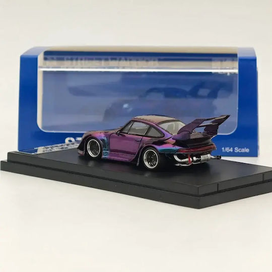 Macheta Auto Porsche Rwb 993 Chameleon High Tail Violet 1:64 Street Weapon