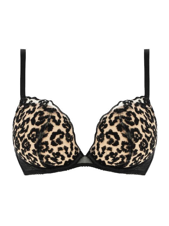 Bra with Light Padding Brown