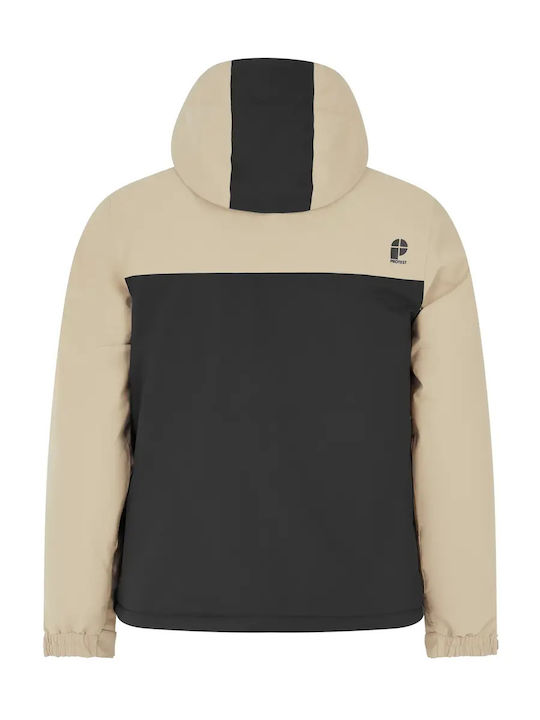 Protest Snowjacket 65752008-567 Ανδρικό Μπουφάν για Σκι & Snowboard Μπεζ