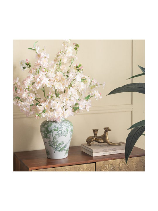 Artekko Decorative Vase Melania White 21x21x26cm