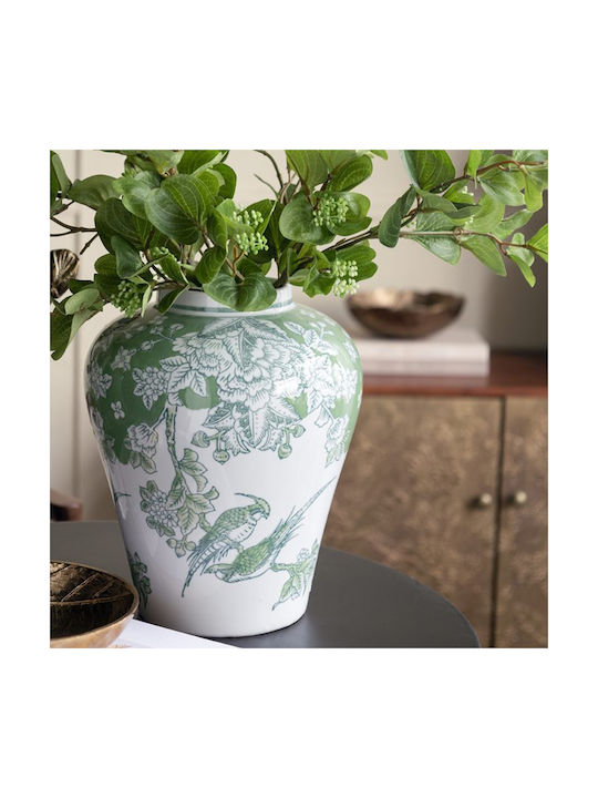 Artekko Decorative Vase Melania White 21x21x26cm