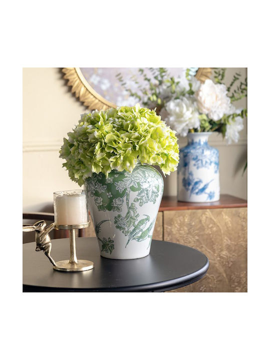 Artekko Decorative Vase Melania White 21x21x26cm