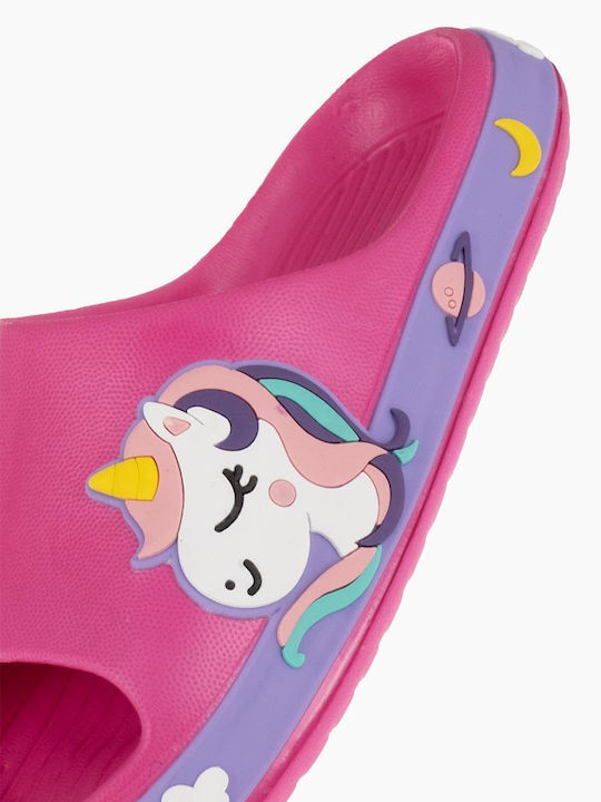 Kids' Slides Fuchsia
