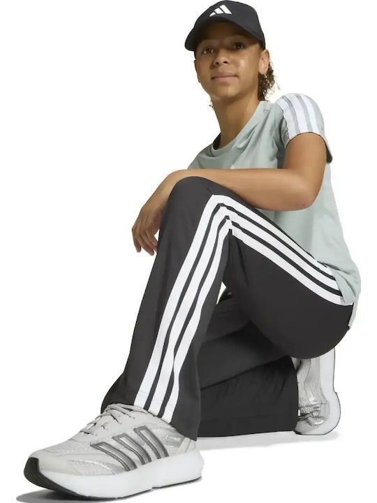 Kinder Leggings Sport Lang Schwarz
