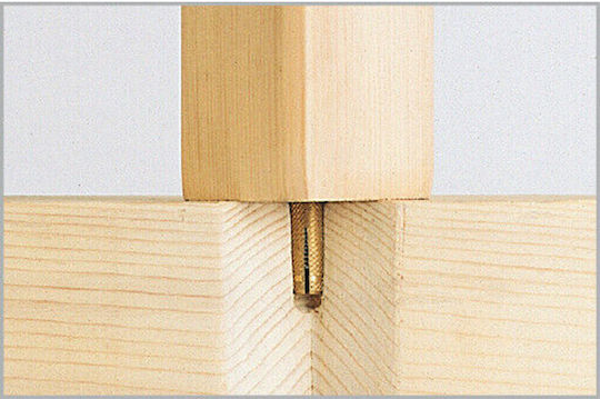 Friulsider Βύσμα Ξύλου Ορειχάλκινο M10 Ø12x32mm 75100010000